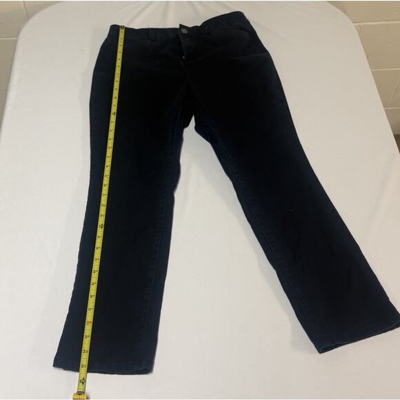 Christopher And Banks Pants Women’s Size 6 Short Signature Slimming Navy Blue - Picture 9 of 12